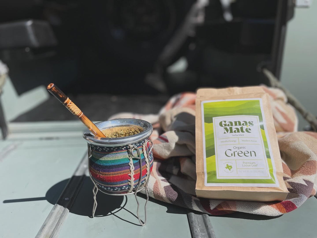 Ganas mate Green Best Organic Yerba Mate Tea GLP1