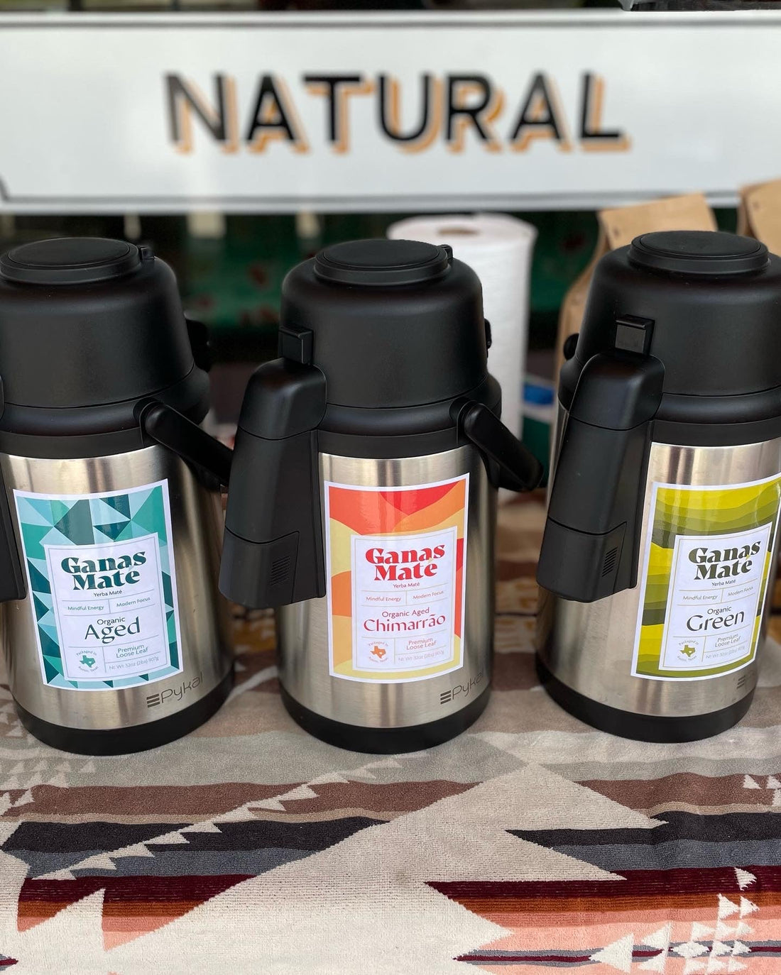 Ganas Mate Organic Yerba Mate Loose Leaf Tea Mate Cocido