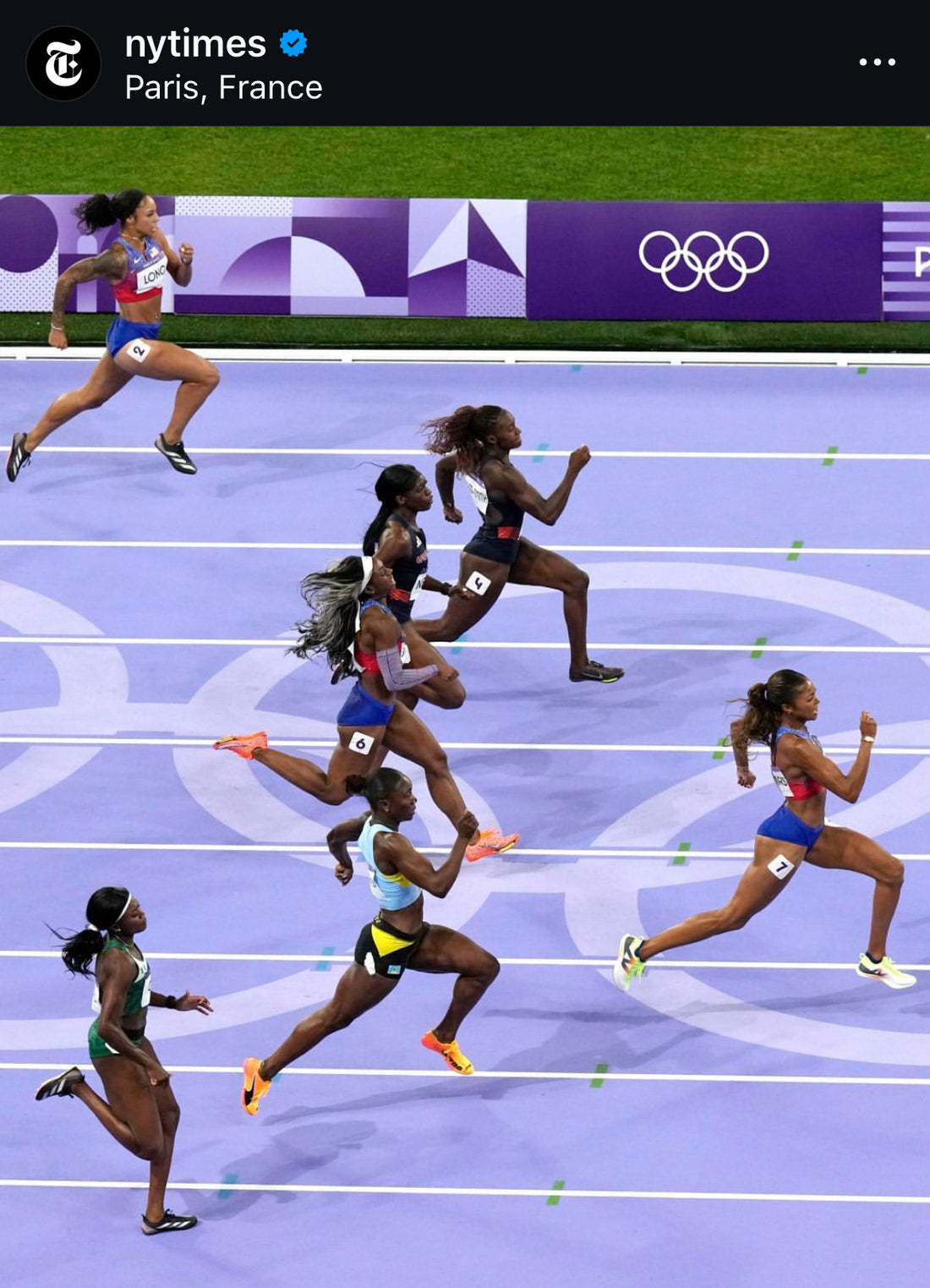 Paris Olympics 200 meter Gabby Thomas Gold Medal