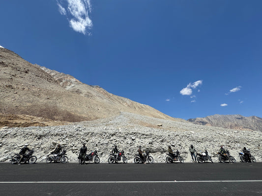 Ganas Mate Organic Yerba Mate Loose Leaf Tea Motorcycle trip Northern India