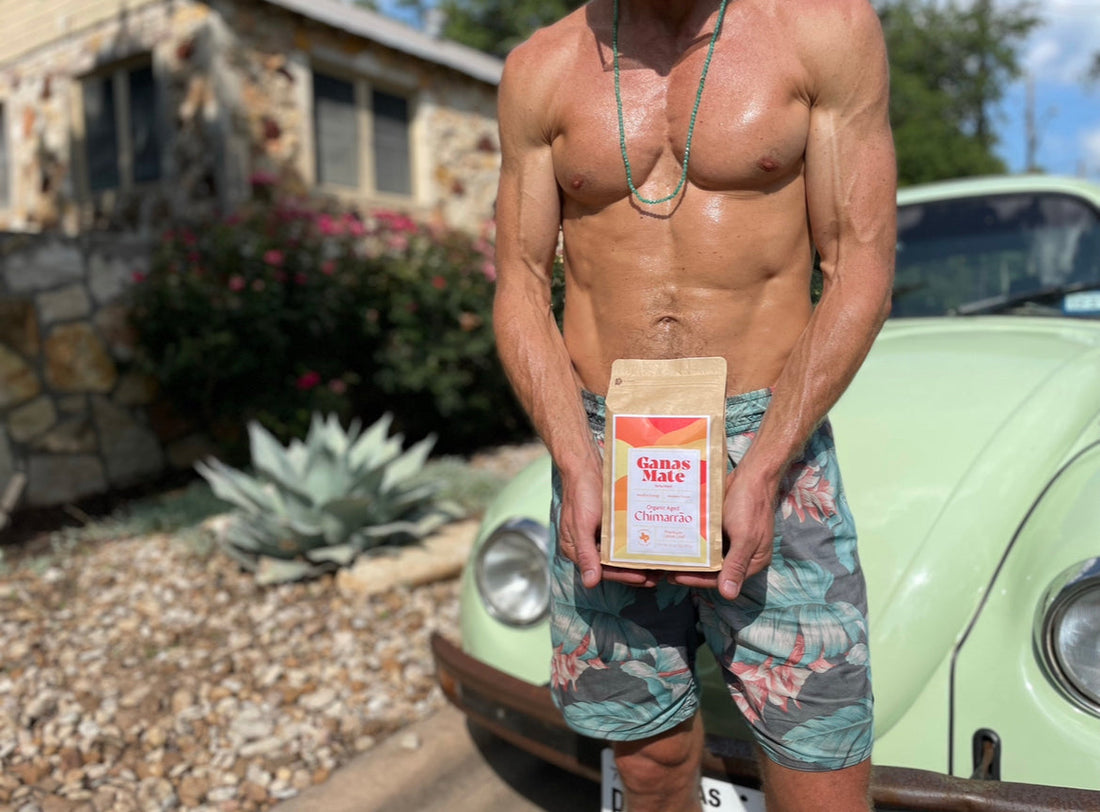 Ganas Mate Organic Yerba Mate Loose Leaf tea glp1 natural pre workout drink Vw Beetle