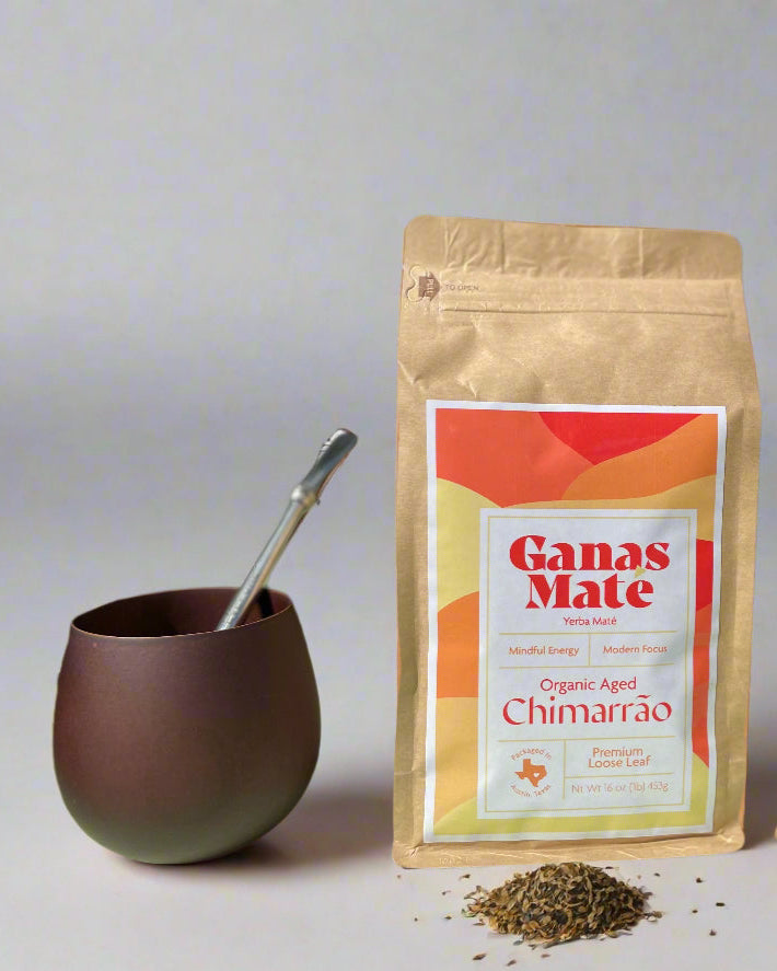Organic Yerba Mate Tea Aged Chimarrão - Buy Now