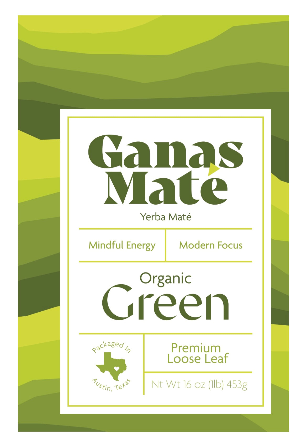 Organic Yerba Mate Tea Clean caffeine yerba mate drink for sale austin texas